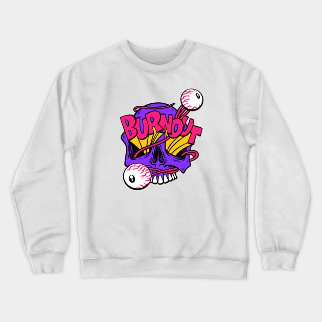 Burnout Crewneck Sweatshirt by Joe Tamponi